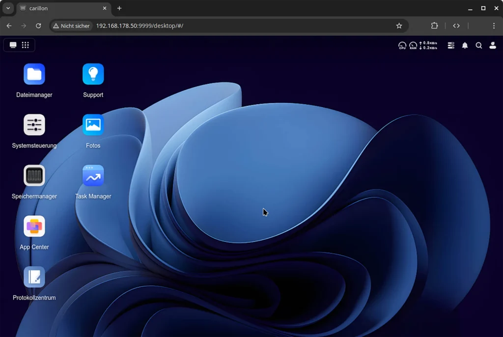 Ugreen NAS Web Interface